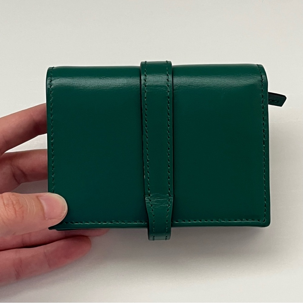 Gucci Jackie 1961 Card Case Wallet in Emerald Green - Picture 13 of 17